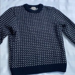 L.L. Bean Small Norwegian Fisherman Sweater